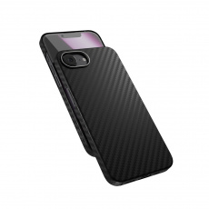 Epico Mag+ Carbon Case for iPhone 16e - černá Epico Mag+ Carbon Case for iPhone 16e - černá