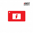 iGET SECURITY MP22 - RFID karta k klávesnici MP13 pro alarm M6-4G, minimální rozměry