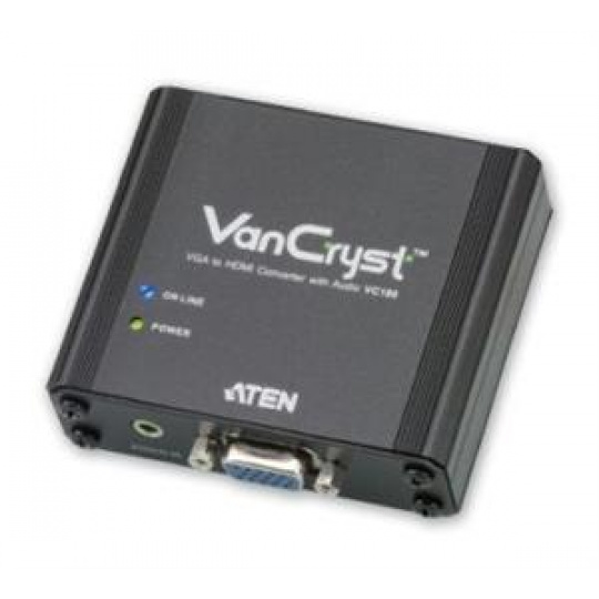 ATEN Konvertor VGA na HDMI s audiem, max. 1080p