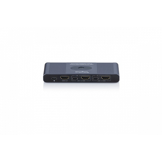 DIGITUS DS-12855 KVM Switch, 2portový, HDMI, USB 4K60Hz, Core Line