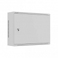 LANBERG Instalační skříň TPR 10" / 19" s MESH panelem 560 × 420 × 180 mm, šedá(sestavená)