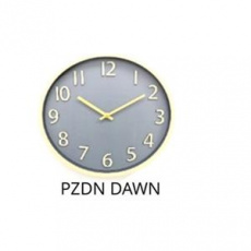 PLATINET NÁSTĚNNÉ KULATÉ HODINY DAWN, tichý mechanismus PLATINET NÁSTĚNNÉ KULATÉ HODINY DAWN, tichý mechanismus