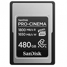 SanDisk PRO-CINEMA CFexpress Type A Card 480GB SanDisk PRO-CINEMA CFexpress Type A Card 480GB