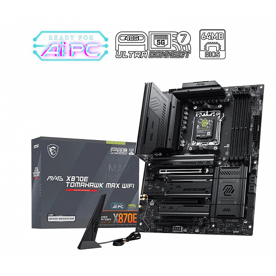 MSI MAG X870E TOMAHAWK MAX WIFI/AM5/ATX MSI MAG X870E TOMAHAWK MAX WIFI/AM5/ATX
