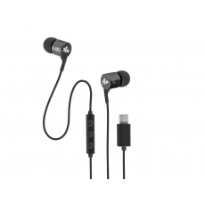 Sluchátka do uší Audictus Explorer USB-C, šedé Sluchátka do uší Audictus Explorer USB-C, šedé