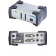 ATEN DVI přepínač 2 PC - 1 DVI monitor+2xcinch+DO
