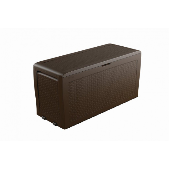 Zahradní box Keter Samoa Rattan Box 270L hnědý