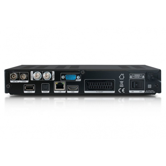 AB DVB-T2/S2/C přijímač Cryptobox 752HD Combo/ Full HD/ H.265/HEVC/ čtečka karet/ HDMI/ USB/ SCART/ LAN/ PVR/ Timeshift