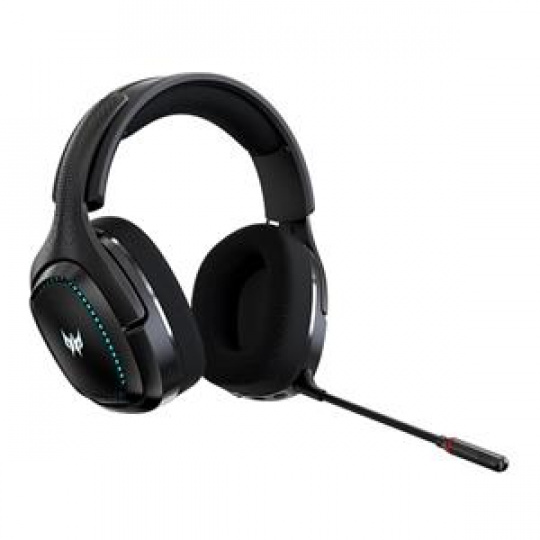 Acer Predator Galea 550 - bezdrátová herní sluchátka BT + wireless 2.4RF přes uši; 50mm neodymové měniče