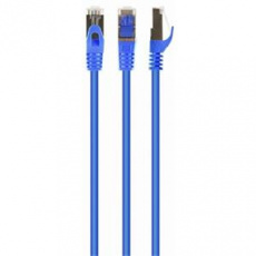 GEMBIRD Patch kabel S/FTP Cat. 6A LSZH, modrý, 1 m GEMBIRD Patch kabel S/FTP Cat. 6A LSZH, modrý, 1 m