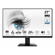 MSI Pro/MP273A/27"/IPS/FHD/100Hz/1ms/Black/3R