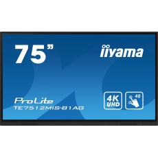 75" iiyama TE7512MIS-B1AG: IPS,4K UHD,Android,24/7 75" iiyama TE7512MIS-B1AG: IPS,4K UHD,Android,24/7