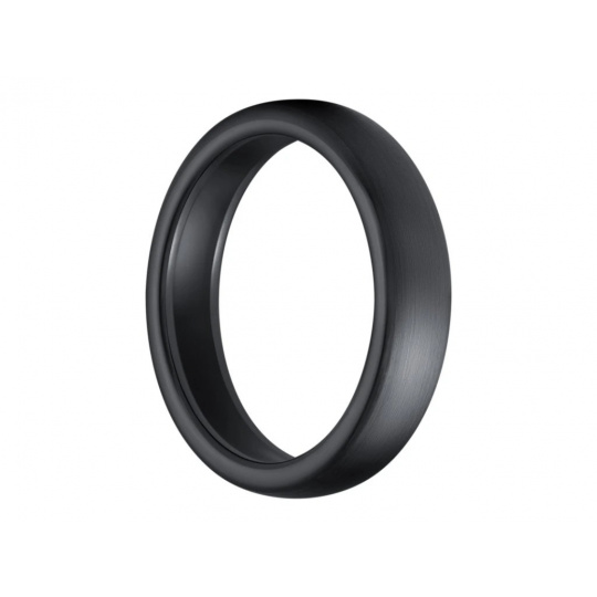 CARNEO PAY RING BRUSHED platební prsten černý V. 9