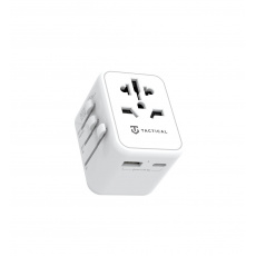 Tactical PTP Travel Adapter White Tactical PTP Travel Adapter White