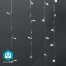 Nedis WIFILXC02W200 SmartLife světelný řetěz | Záclona | Wi-Fi | Teplé až chladné bílé | 200 LED's | 3 m | Android/IOS Nedis WIFILXC02W200 SmartLife světelný řetěz | Záclona | Wi-Fi | Teplé až chladné bílé | 200 LED's | 3 m | Android/IOS