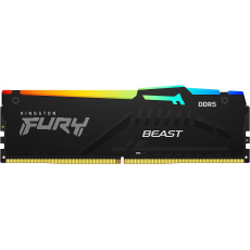 Kingston FURY Beast/DDR5/128GB/5600MHz/CL40/4x32GB/RGB/Black