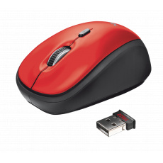 myš TRUST Yvi Wireless Mouse - red myš TRUST Yvi Wireless Mouse - red