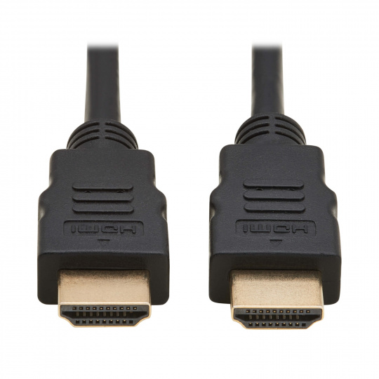Kabel HDMI vysokorychlostní, digitální video+zvuk, UHD 4K (Samec/Samec), černá, 0.91m