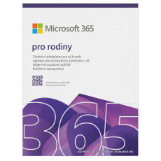Microsoft 365 Family FY25H2 Mac/Win, 1 Rok, CZ Microsoft 365 Family FY25H2 Mac/Win, 1 Rok, CZ