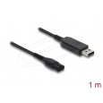 Delock USB nabíjecí kabel, 4,3 V, na elektrické holicí strojky kompatibilní s Philips OneBlade 360 Face + Body – 1m