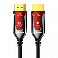 PremiumCord Ultra High Speed HDMI 2.1 optický fiber kabel 8K@60Hz,zlacené 15m PremiumCord Ultra High Speed HDMI 2.1 optický fiber kabel 8K@60Hz,zlacené 15m