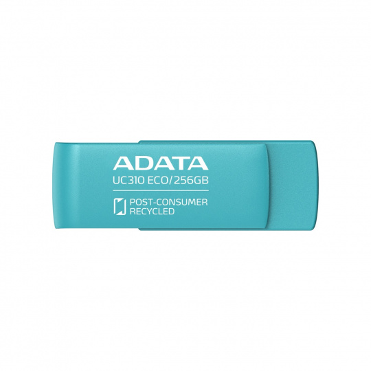 ADATA UC310 ECO/256GB/USB 3.2/USB-A/Zelená