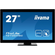 27" LCD iiyama T2736MSC-B1 - 4ms, 300cd/m2, HDMI, VGA, DP, USB,