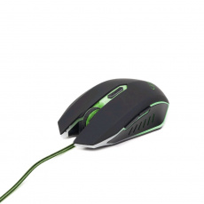 Gembird myš MUSG-001-G, herní,optická,zeleno-černá Gembird myš MUSG-001-G, herní,optická,zeleno-černá