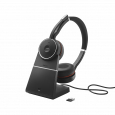 Jabra Evolve 75, Duo, USB-BT, MS, stojánek Jabra Evolve 75, Duo, USB-BT, MS, stojánek