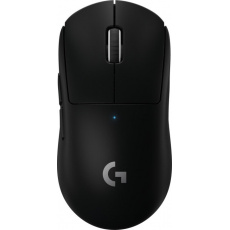 Logitech G Pro X Superlight/Herní/Optická/Bezdrátová USB/Černá