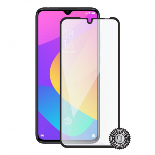 Screenshield XIAOMI Mi 9 Lite Tempered Glass protection (full COVER black)