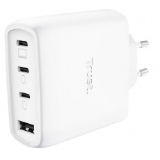 TRUST MAXO 65W 4P GAN CHARGER WHT TRUST MAXO 65W 4P GAN CHARGER WHT