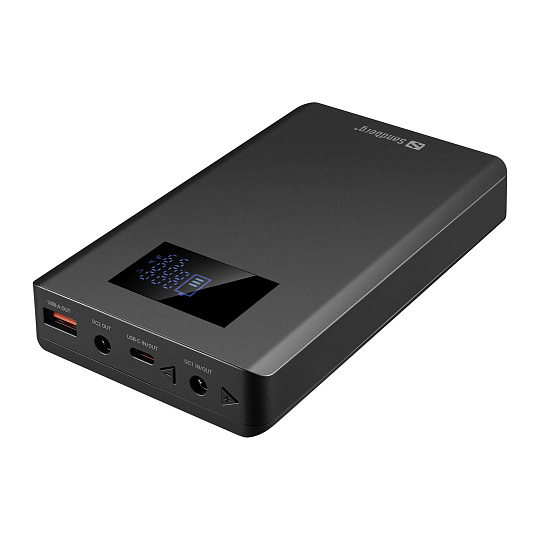 Sandberg Laptop Powerbanka 20000mAh PD100W, černá Sandberg Laptop Powerbanka 20000mAh PD100W, černá