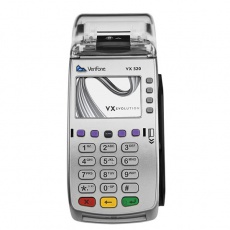 Registrační pokladna (EET CZ) s platebním terminálem FiskalPro VX520 BASIC, konektivita Ethernet + napájecí zdroj