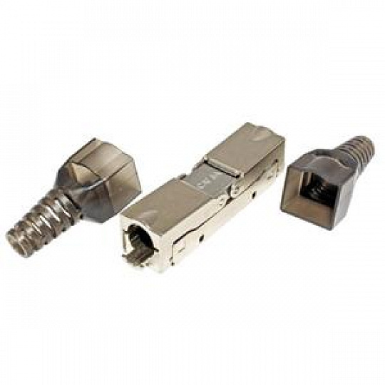 DATACOM Zářezová konektor spojka STP CAT6a LSA SILVER DATACOM Zářezová konektor spojka STP CAT6a LSA SILVER
