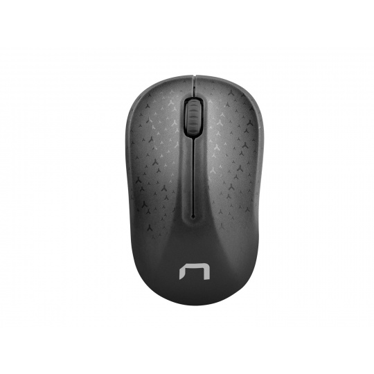 Natec optická myš TOUCAN/1600 DPI/Kancelářská/Optická/1 600 DPI/Bezdrátová USB/Černá
