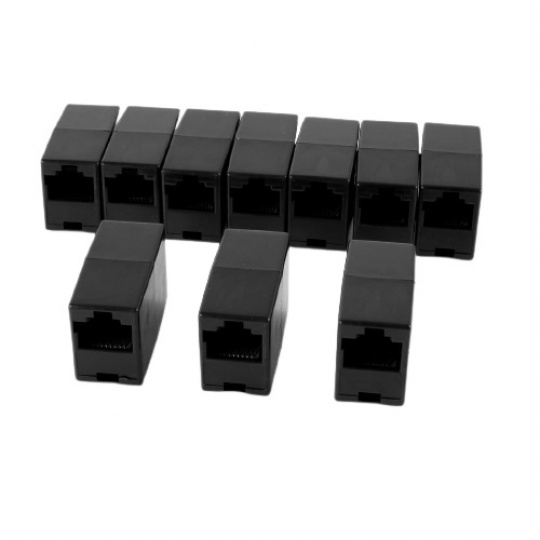 W-Star Spojka RJ45 (UTP), cat5, černá