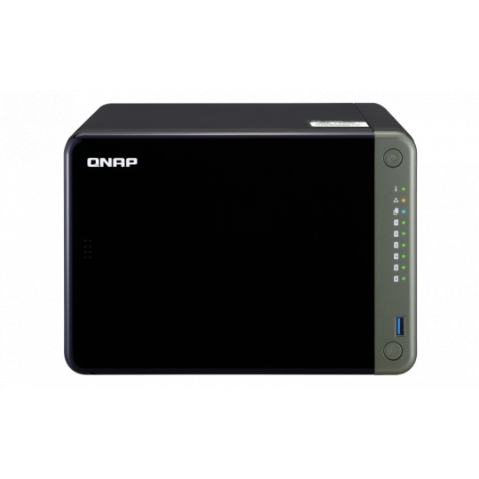 QNAP TS-653D-8G (2,7GHz / 8GB RAM / 6x SATA / 1xHDMI 4K / 1xPCIe / 2x2,5GbE / 3xUSB 2.0 / 2xUSB 3.2)