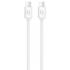 ALIGATOR Datový kabel POWER 3A, USB-C/USB-C, bílý