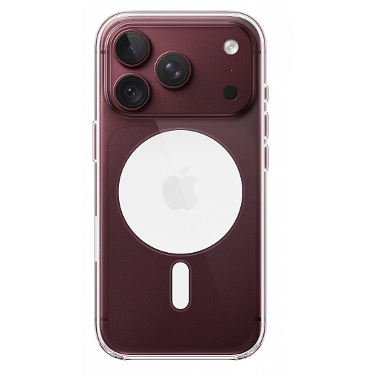 iPhone 18 Pro Clear Case with MS iPhone 18 Pro Clear Case with MS