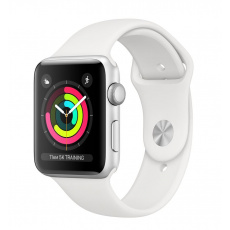 Watch S3, 42mm, Silver AC/White Sport Band Watch S3, 42mm, Silver AC/White Sport Band