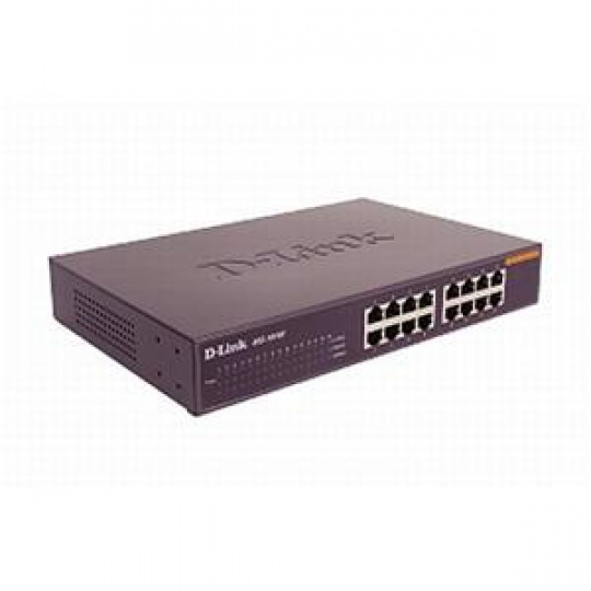 D-Link DES-1016D/E 16-Port 10/100Mbps Fast Ethernet Unmanaged Switch