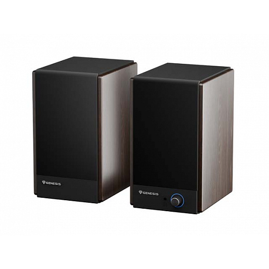 Herní reproduktory Genesis ARSEN 502BT, 60W, Hnědé Herní reproduktory Genesis ARSEN 502BT, 60W, Hnědé