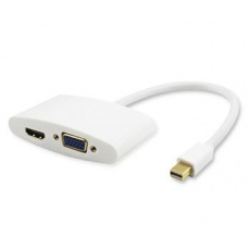 PremiumCord adaptér Mini DisplayPort - HDMI + VGA PremiumCord adaptér Mini DisplayPort - HDMI + VGA