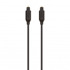 BELKIN Optický digitální audio Toslink kabel, gold, 1 m BELKIN Optický digitální audio Toslink kabel, gold, 1 m