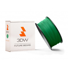 3DW - ABS filament 1,75mm zelená, 0,5 kg,tisk 220-250°C