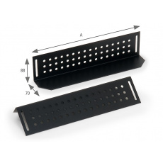 Nosné ližiny pro rack hl.700mm (L=480mm)-pár černé