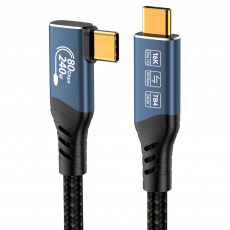 USB4™ Ver2.0 80Gbps 16K@60Hz 240W Thunderbolt,0.8m USB4™ Ver2.0 80Gbps 16K@60Hz 240W Thunderbolt,0.8m