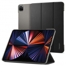 Ochranné pouzdro Spigen Liquid Air Folio pro Apple iPad Pro 12,9" 2021 černý Ochranné pouzdro Spigen Liquid Air Folio pro Apple iPad Pro 12,9" 2021 černý