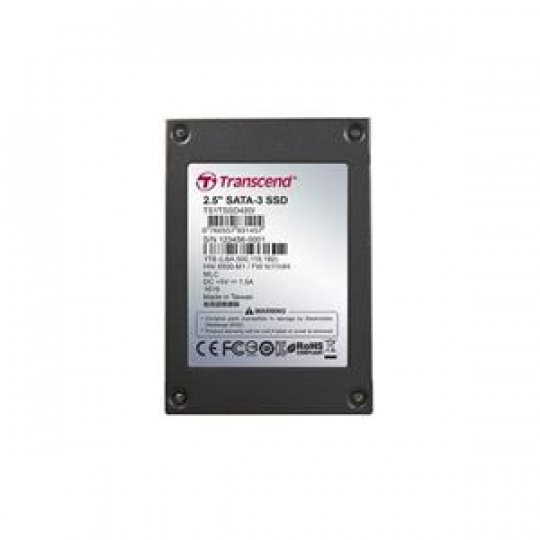 TRANSCEND SSD420I 1TB Industrial SSD disk2.5" SATA3, MLC, Ind., Iron case, černý